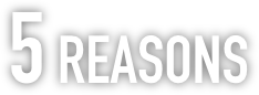 5 REASONS